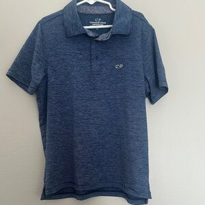 Vineyard Vines performance blue shirt boys small